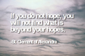 inspirational quote about hope