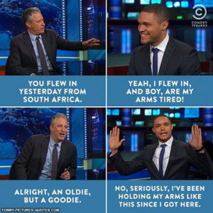 Trevor Noah On The Daily Show