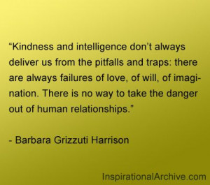 quotes about intelligence | Kindness and intelligence don’t always ...