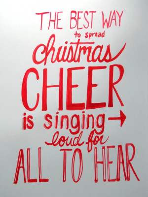 Christmas Cheer Elf Movie Quote by RepeteLove on Etsy, $12.00