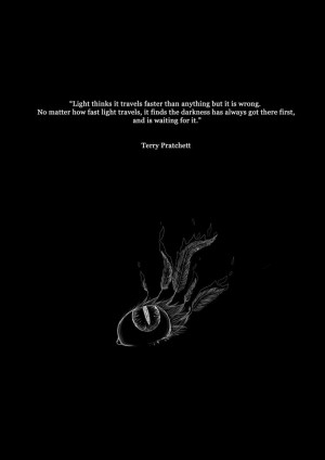 Darkness quote by YourHeartShapedBox