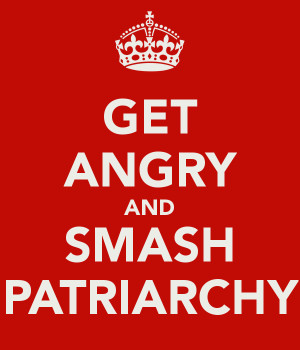 Anger has become the primary stereotype of feminism