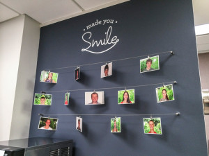 ... wall, chalkboard, dental, dentist, office, orthodontist, metal clips