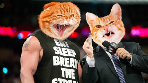 BREAKING NEWS: WWE scientists genetically engineer cat superstars