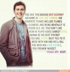 Toby Turner love this ♥ More