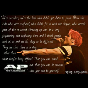 my chemical romance gerard way quote my chemical romance gerard way ...