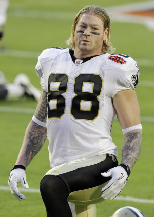 FILE - In this Feb. 7, 2010, file photo, New Orleans Saints tight end ...