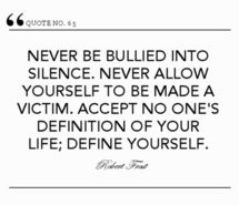 Robert Frost Bullying Quotes