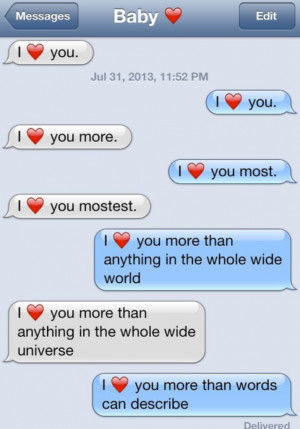 boy, conversation, cute, darling, girl, iphone, love, text ...