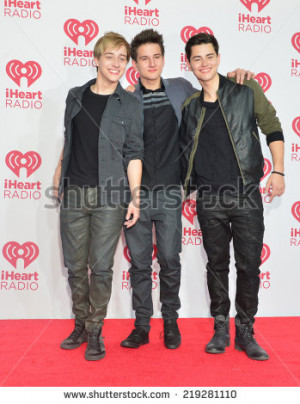 LAS VEGAS - SEP 19: Members of the pop band Before You Exit attends ...
