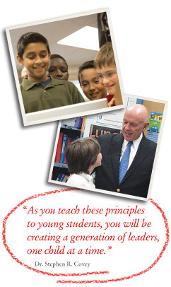 Covey Quote and Pictures of Kids