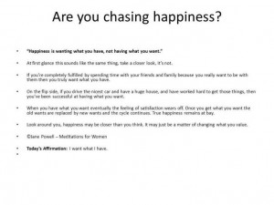 Meditation from Jane Powell