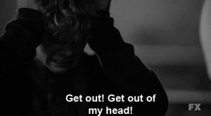 Black And White Horror Picture