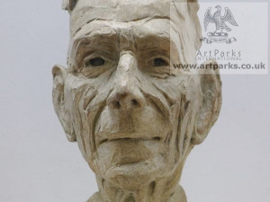 ... Harry Patch portrait (Commission bronze Bust/Head statues/sculptures