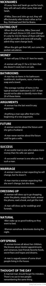 This is the exact opposite of my boyfriend.. Except the dressing up ...