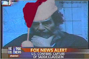 Saddam Hussein Santa Claus