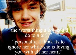 Showing Gallery For One Direction Quotes About Love