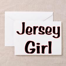 Jersey Girl Greeting Card for