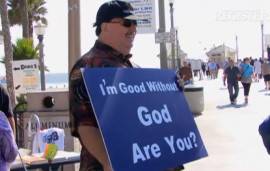 Calif. Atheists Rip Up Bible Verses During Anti-Christian Beach ...