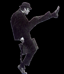 From the Ministry of Silly Walks...