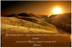 Gladiator Elysium Quote