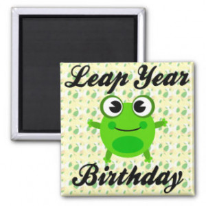 Leap Year Birthday Cute...