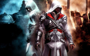 Altair and Ezio Auditore Da Firenze by AndyBsGlove