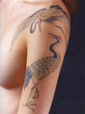 Japanese tattoo art Cherry Blossom tree tattoo
