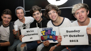 One Direction co-host Radio 1 shows ahead of Teen Awards