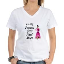 Pageant Girls Women's V-Neck T-Shirt for