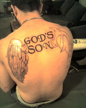 Gods Son tattoo