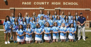 Picture of Page County High School Girls Tennis Custom T-Shirt Design