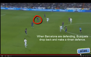 ... defender which has plenty of benefits to Barcelona's formation and