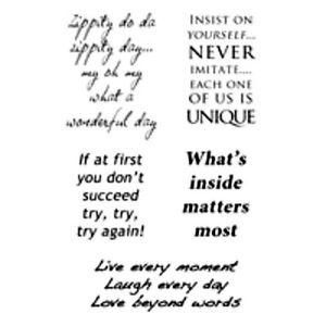 Woodware-Clear-Stamp-Set-Essential-Verse-Inspirational-Quotes-Messages ...