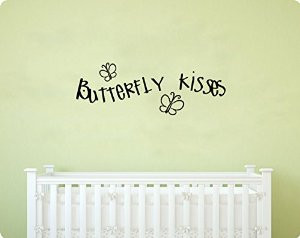 and girly eyelashes wall art stickers decal diy home decoration wall