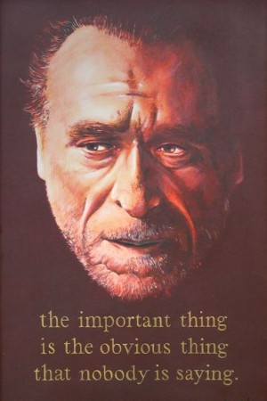 ... conspicuously left unsaid... There lies people's truths. // quote by