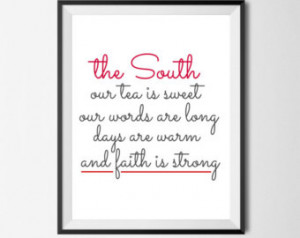 Print, Southern Printable, Southern Quotes, Southern Sayings, Southern ...