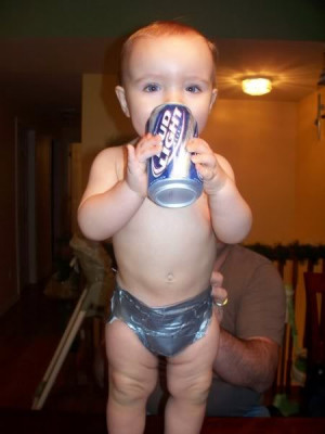 How about even Jeff Gordon used Duct Tape when he was a baby