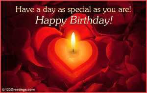 Special Birthday Wish...