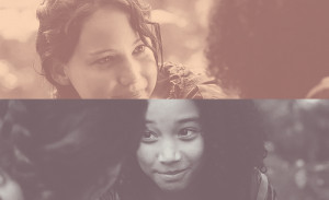 Rue and Katniss #The Hunger Games
