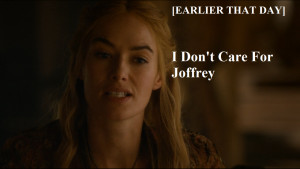 Still Gingerhaze’s fault.cersei lannister with lucille bluth quotes