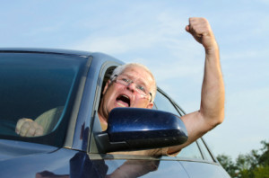 ... someone who has road rage at one point or another road rage is scary