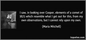 More Maria Mitchell Quotes