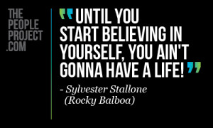 Start Believing Quotes
