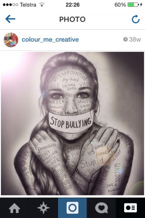Anti Bullying Poster With Quotes Drawings. QuotesGram