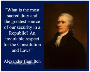 Alexander Hamilton Quotes On Religion And Government