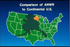 Figure 1This is the size of Alaska compared to the U.S.A.