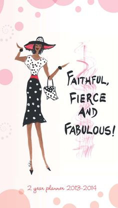 Faithful, Fierce and Fabulous 2 year planner - now just $2.50 @ www ...