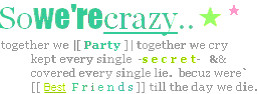 my friends are crazy quotes photo: so we're crazy friends quote ...