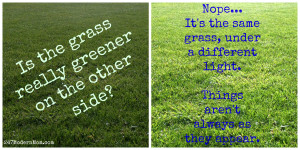 Autism Awareness - The Grass Just Looks Greener.